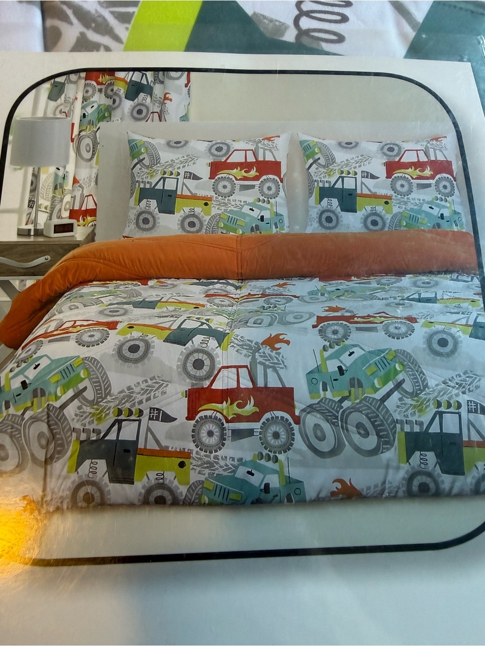 Crayola Monster Truck Comforter Set